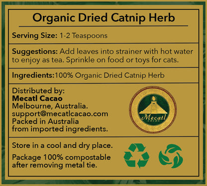 Organic Catnip Dried Herb