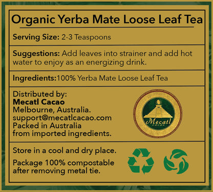 Organic Yerba Mate Loose Leaf